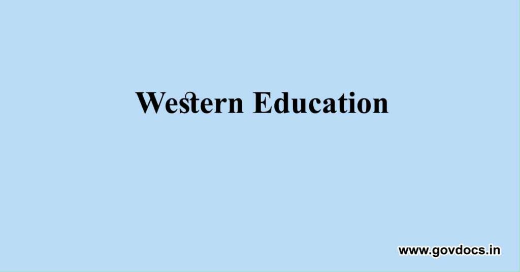 Western Education