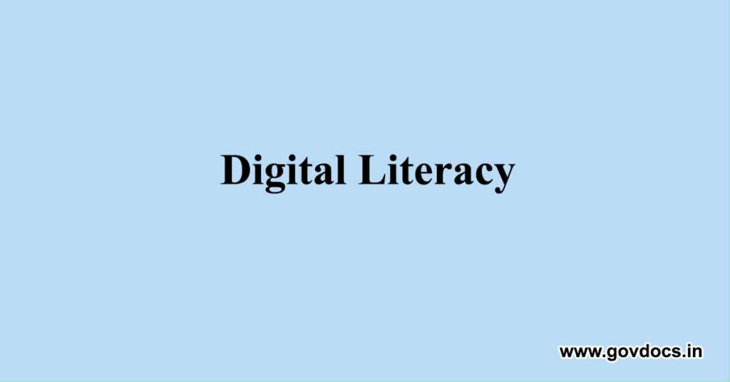 Digital Literacy