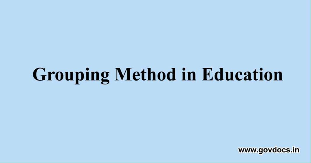 Grouping-Method-in-Education