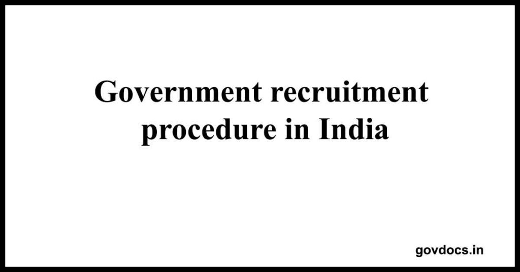 Government-recruitment