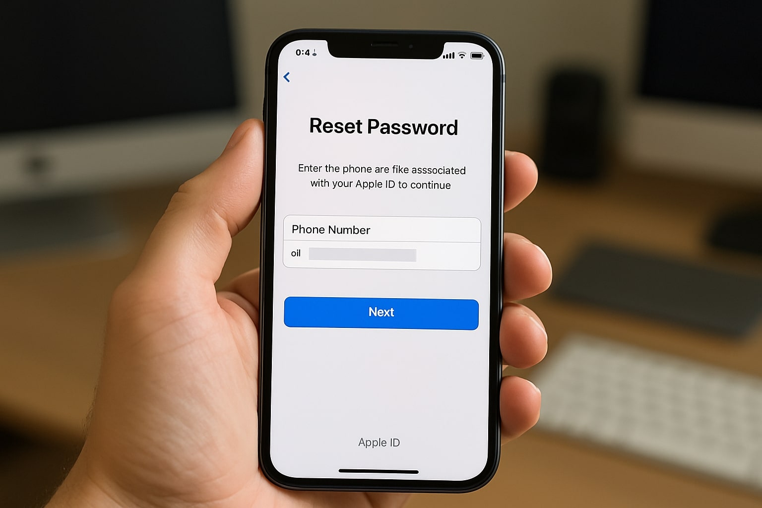 How to Reset Apple ID Password